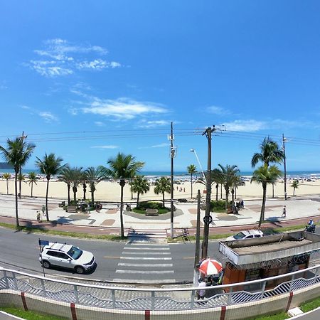 Aconchegante Apartamento Com Vista Para O Mar -Guilhermina Praia Grande  Esterno foto