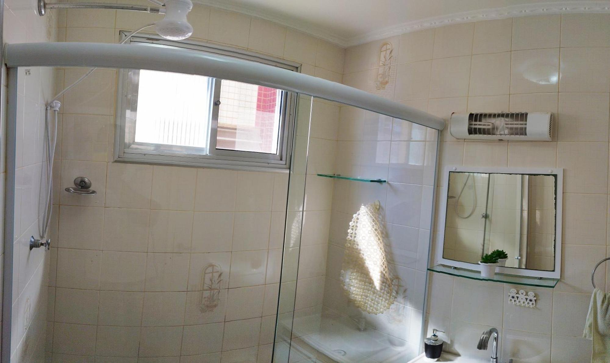 Aconchegante Apartamento Com Vista Para O Mar -Guilhermina Praia Grande  Esterno foto