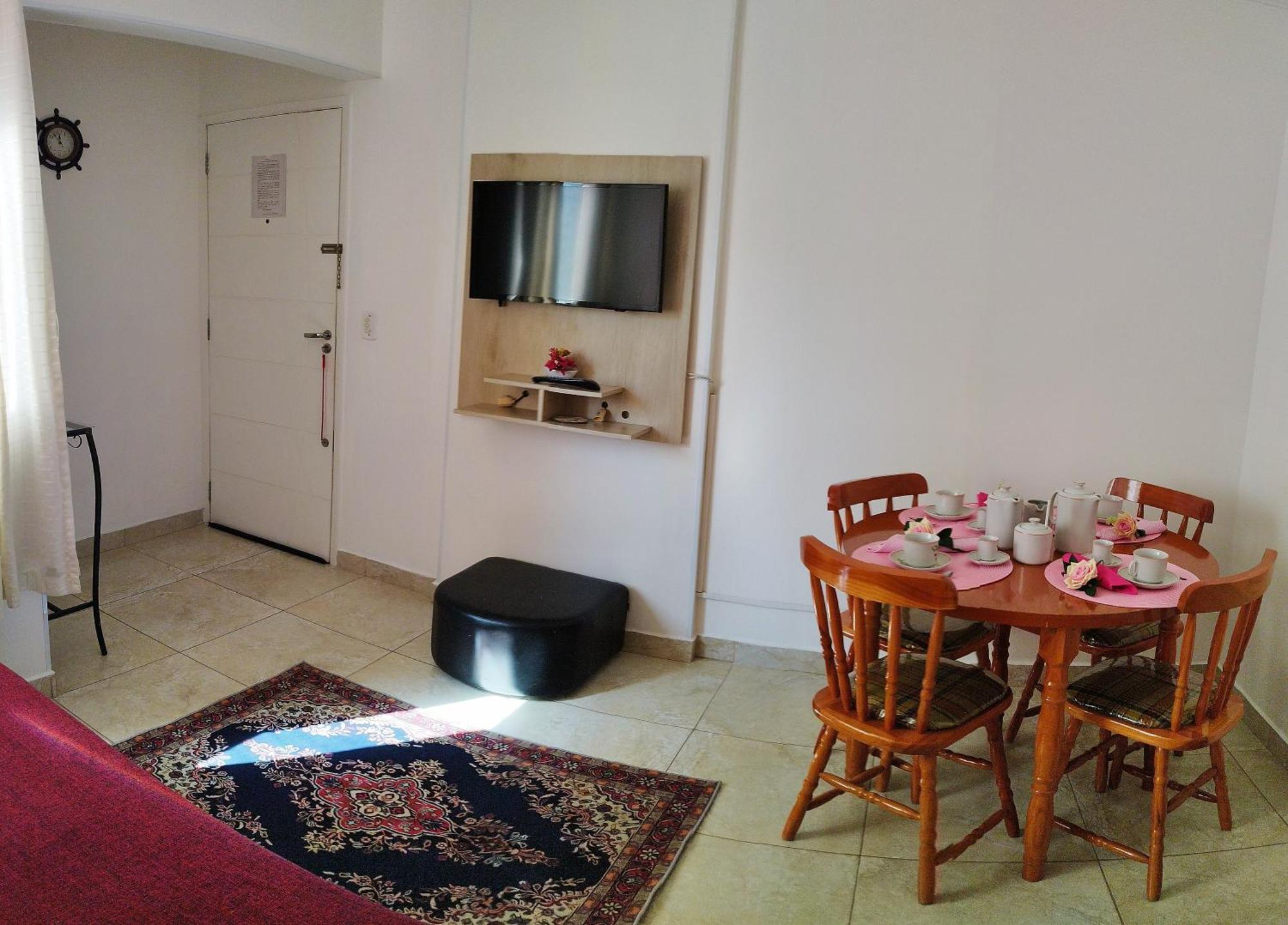 Aconchegante Apartamento Com Vista Para O Mar -Guilhermina Praia Grande  Esterno foto